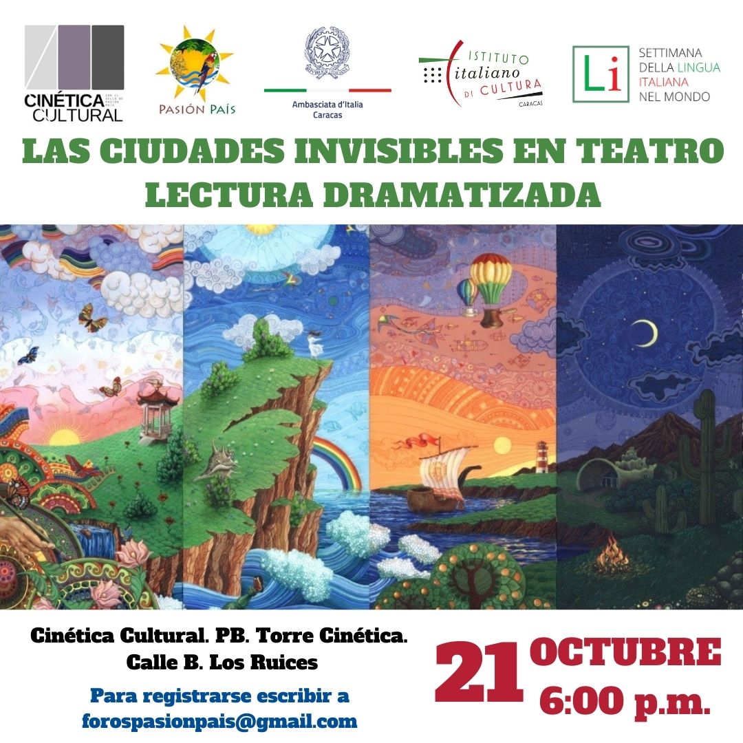 LAS CIUDADES INVISIBLES EN TEATRO LECTURA DRAMATIZADA
