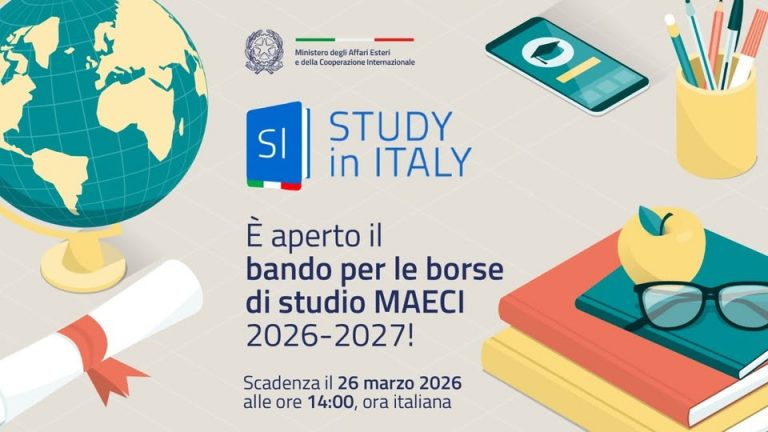Foto bando borse di studio 2026-2027 ITA