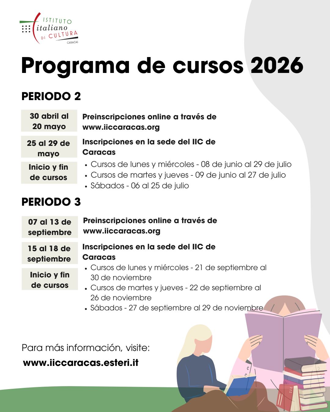 Programa de cursos 2026 2